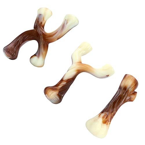 Tikaton Holiday 3-Pack Durable Dog Chew Toys for Aggressive Chewers, Beef Flavor, Large… Tikaton Holiday 3-Pack Durable Dog Chew Toys for Aggressive Chewers, Beef Flavor, Large…