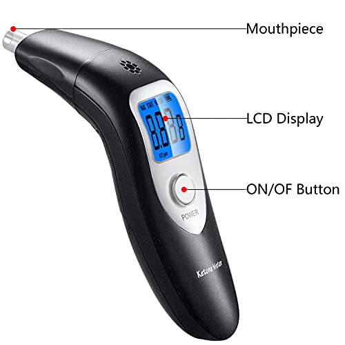 Ketone Breath Meter Ketosis Breath Analyzer Ketone Checking Device With 10Pcs Replaceable Mouthpieces #TOP5