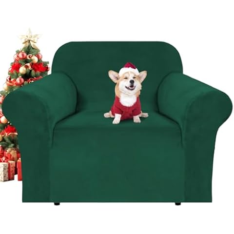 H.VERSAILTEX Velvet Armchair Cover Cover