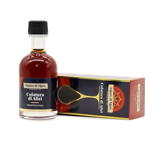 Colatura di Alici di Cetara 50 ml: Condimento naturale – Sapori di Mare