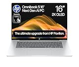HP OmniBook 5 Next Gen AI 16' Laptop | CoPilot+ PC | Snapdragon X1-26-100 Processor | 16GB RAM | 512GB SSD | Qualcomm Adreno Graphics | 2K OLED Display | 34.75 Hrs Battery | Windows 11 | 16-bf0000sa