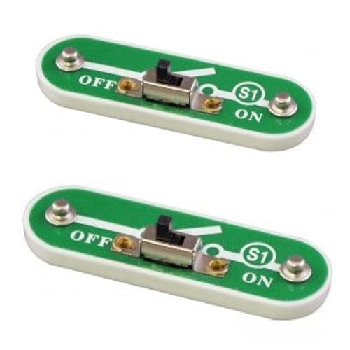 (Pack of 2) Replacement for Snap Circuits 6SCS1 Replacement Slide Switch