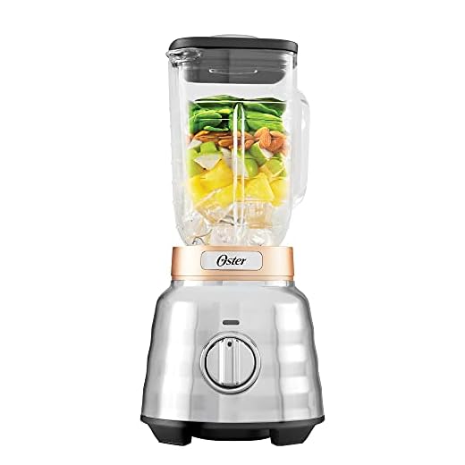 Oster Knob Button Blender with Glass Jar BLSTPBRG
