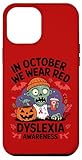 Photo Gallery custodia per iphone 12 pro max in ottobre indossiamo la consapevolezza della dislessia zombie rossa halloween Photo Gallery custodia per iphone 12 pro max in ottobre indossiamo la consapevolezza della dislessia zombie rossa halloween