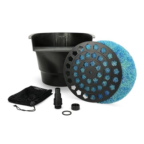 Filtro de estanque y derrame de cascada Aquascape 77020 compacto negro 3
