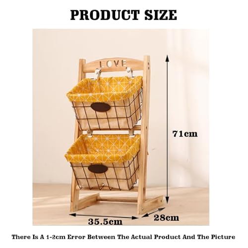 Support d'oreiller de canapé en bois vertical de 71cm de hauteur - 3