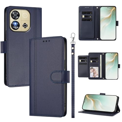 �X�}�z�P�[�X �Ή��@�� for Oukitel C57 (Pro) / C57S,�Ή��@�� for Blu J12 �X�}�z�P�[�X�y�E�H���b�g�f�U�C�� �f���A���J�[�h�X���b�g �L���b�V�� �t���b�v���X�^���h �����h�~�zBlue