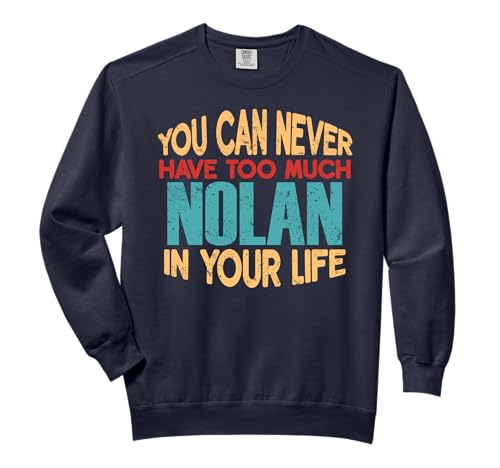 Funny Nolan Personalized Tshirt First Name Joke Item Comfort Colors