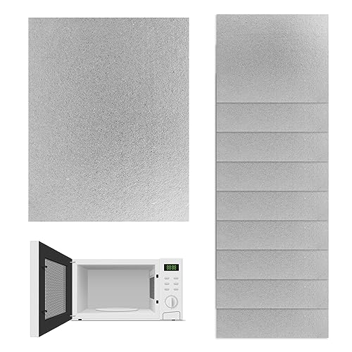 Opiniones y reviews de Repuestos para microondas que puedes comprar esta semana. 44 Piezas de repuesto de microondas, cubierta de guía de onda de microondas cubre placa del horno de 10 piezas de reemplazo de lámina de mica accesorio para el horno de microondas...