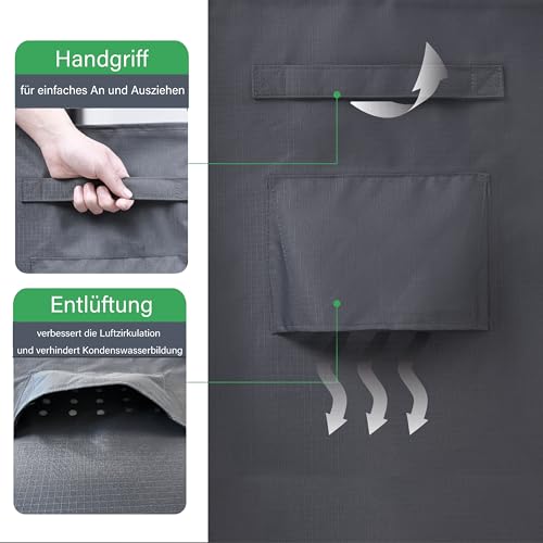 F&J Outdoors FJ-RECT-GRAY12-UK