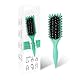 Lockenbürste, Curl Hair Brush, Haarbürste zum Kämmen und Formen von Männer- und Frauenlocken, um das Ziehen zu reduzieren, Nylonborsten, Lockenverstärker, Unisex (Grün, 24 cm)