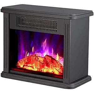 Kit Voor Elektrische Open Haard, Verstelbare Thermostaat, Realistisch Vlameffect, Bescherming Tegen Oververhitting, Anti…