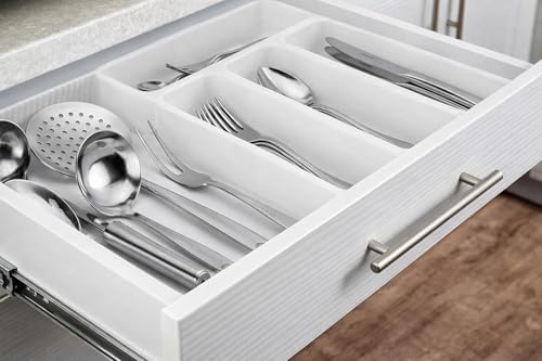 Organizador de Gaveta Ajustável Universal - Até 47cm de Largura -...