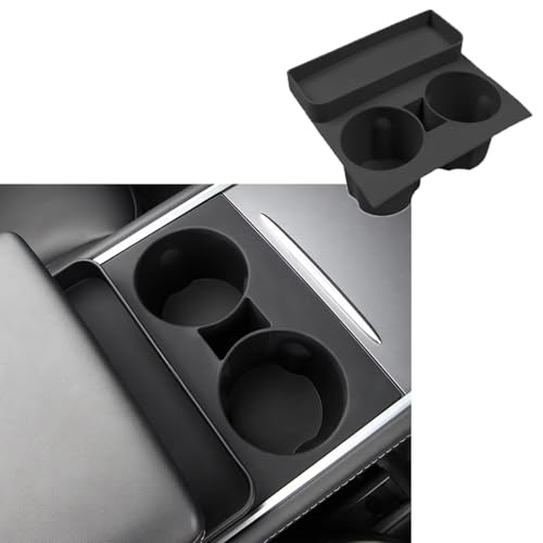 Insert de console centrale gris et boîte de rangement pour Tesla Model 3 et Model Y - 2