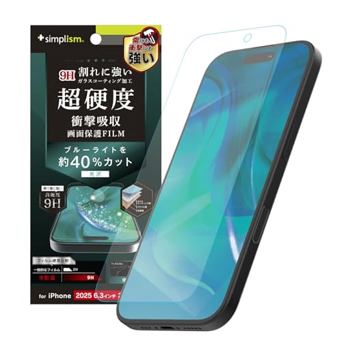 Simplism VvY iPhone 17 / 16 Pro 9HKXCN u[Cgጸ ʕیtB  TR-IP25M2-PFPM-BCCC