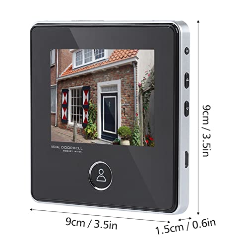 Visor de puerta con pantalla LCD y cámara mirilla para la entrada del hogar 8