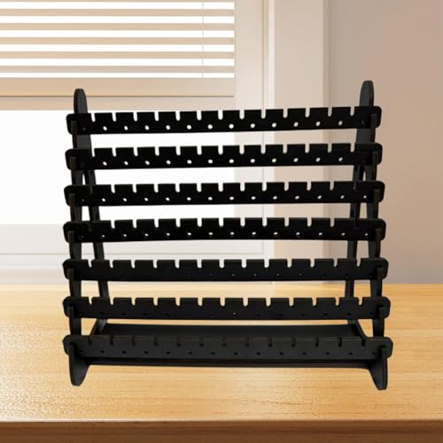 Merishopp Earrings Display Stand Rustic Ear Studs Holder for Store Desktop Home Vanity Black Jewelry & Watches