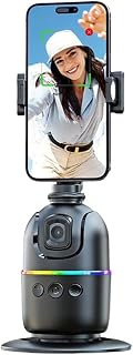 Sofisticado estabilizador de cardán compacto de diseño negro que ofrece una experiencia de grabación de video perfecta (P03)