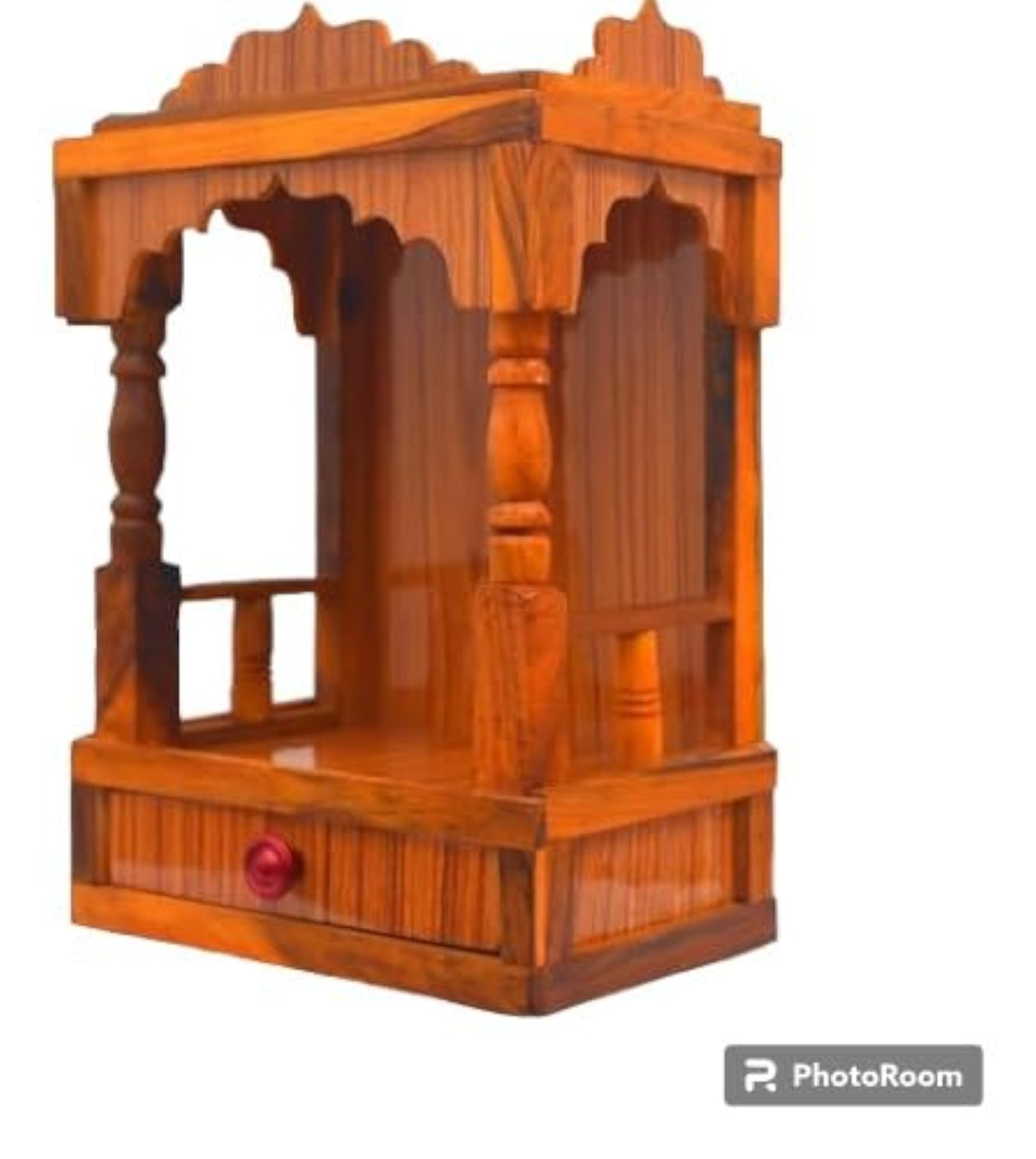 Wooden Wall Hanging Temple for Home, Office, Shop