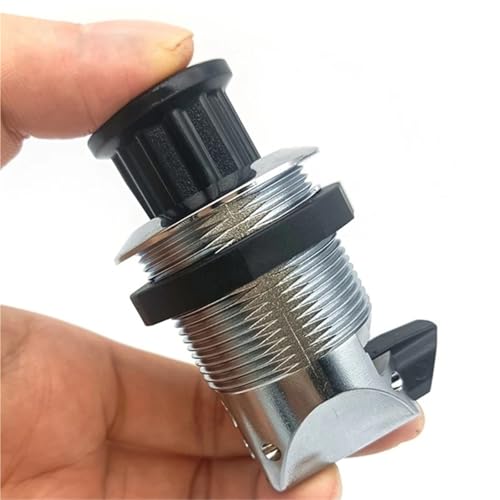 Loquet à pousser finition chrome de haute qualité pour bateaux