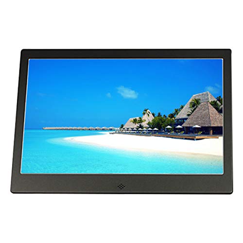 Album Fotografico pubblicitario HD, Cornice per Foto digitali da 12 Pollici, Alta risoluzione 1280 * 800, Foto/Video/Lettore Musicale/Calendario/Orologio