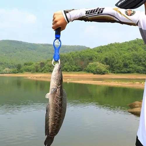 GENERICO, ALICATE CONTENÇÃO BOGA GRIP PEGA PEIXE AZUL COM PINÇA BALANÇA 18KG