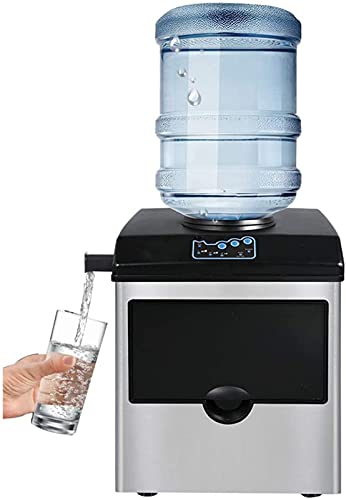 Máquina de Hielo Comercial de Sobreponer Acero Inox 25KG/24H miniatura 1