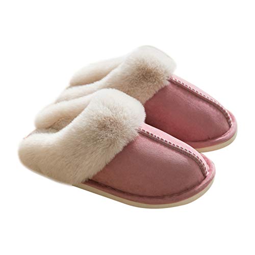 Dheera Chinelo quente para embrulhar, chinelo de pelúcia quente unissex, macio, grosso, antiderrapan