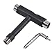 Multi-function Skate Tools T-Tool and Portable Skateboard T Tool and Longboard Screwdriver Heavy Duty Tool