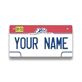 Bleu Reign Personalized License Plate Ohio Mini Kids Bicycle (3x6 in)