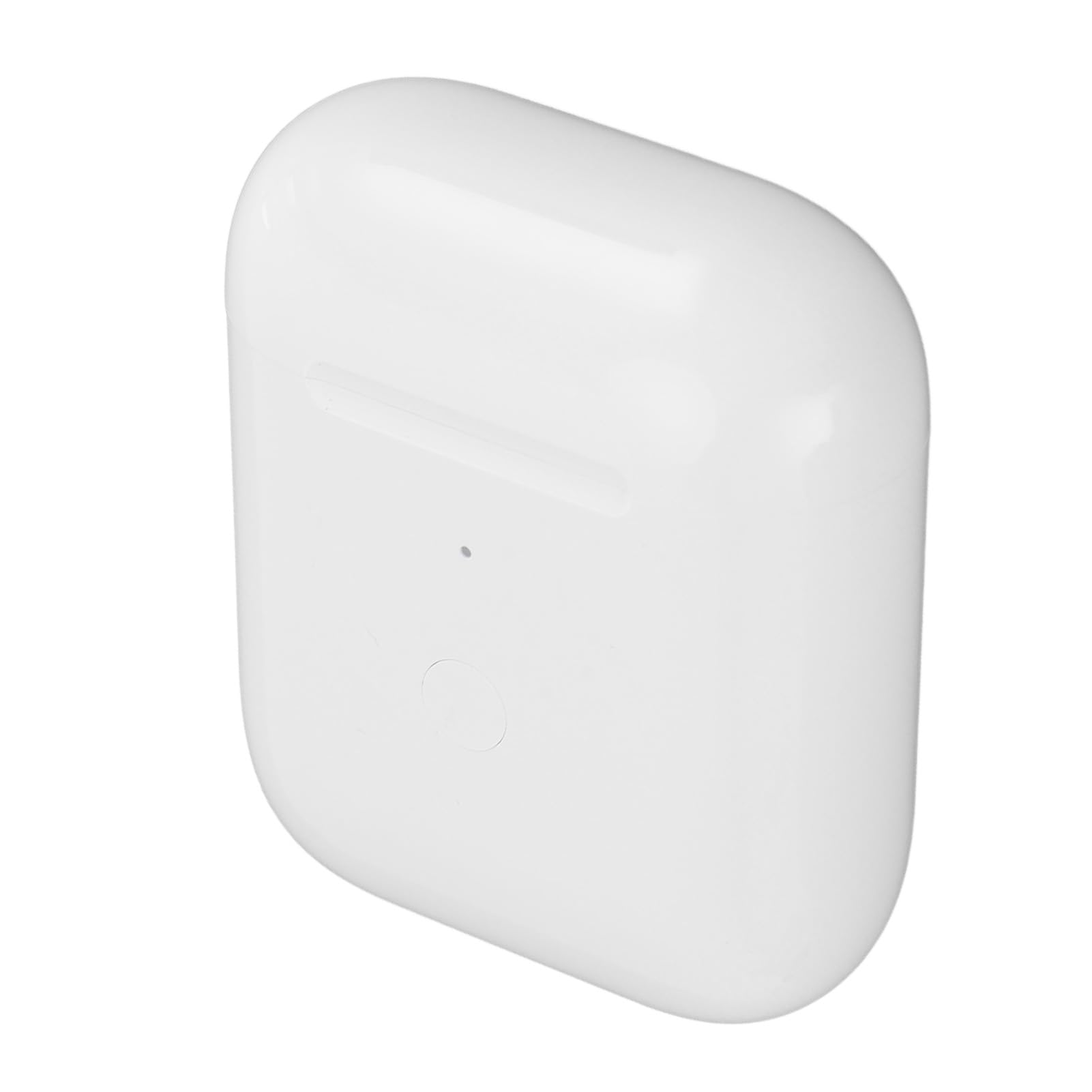 Fabater Custodia di Ricarica Wireless per Auricolari IOS di Prima Generazione di Ricambio con Pulsante di Sincronizzazione per Accoppiamento Bluetooth, Ricarica Rapida da 550 MAh, Doppia Cablata e
