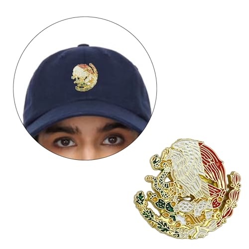 Retro Metal Owl Hat Clip Vintage Mexican Hat Badge Unique Brooch Pins Accessory2