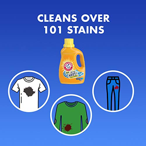 Arm & Hammer Plus Oxiclean Fresh Scent, 128 Loads Liquid Laundry Detergent, 224 Fl Oz #TOP6