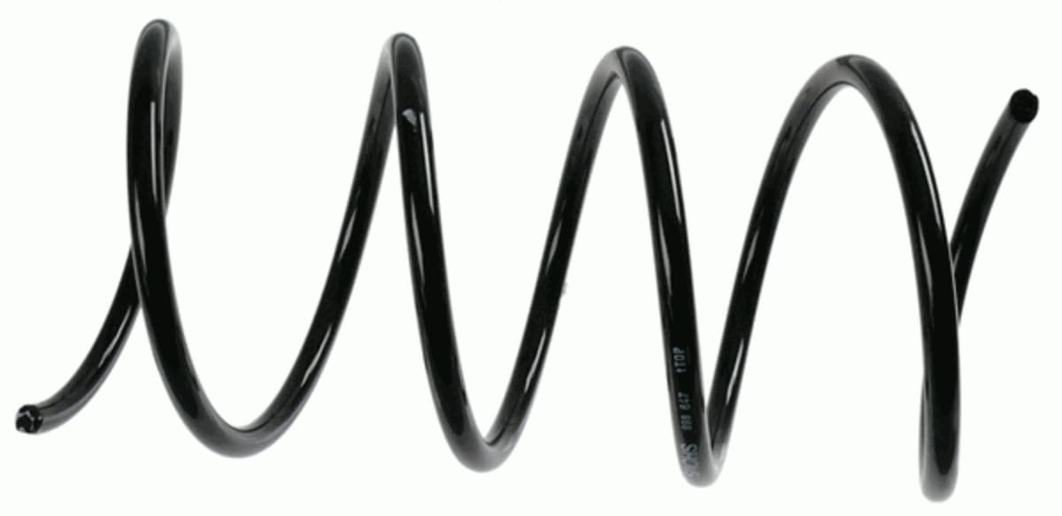 Ressort de suspension avant SACHS 998 647 Mercedes Classe C W203 essence diesel