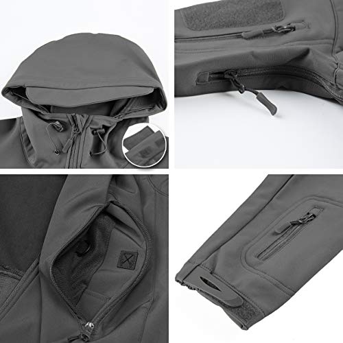 image for ReFire Gear Mens Army Special Ops Military Tactical Jacket Softshell F