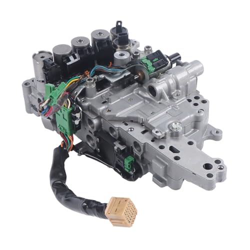 YDMON RE0F10A JF011E Transmission Valve Body, Compatible with Rogue Sentra Versa Compass Caliber Lancer Outlander, Automotive CVT Transmission Valve Body With with Two Pressure Sensor Replaces Part