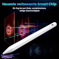 Variglas Stift für iPad 2018-2026-2X Schnellladung, Palm Rejection Neigung – Ansicht 8