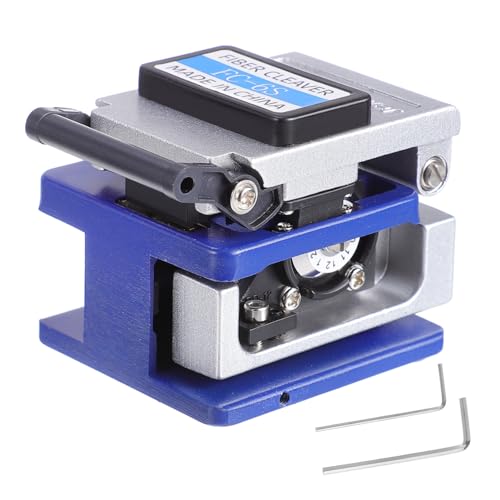 SEWACC Professional Fiber Optic Cutter Metal Fiber Cutting Tool 250-900um Coating 125um Cladding