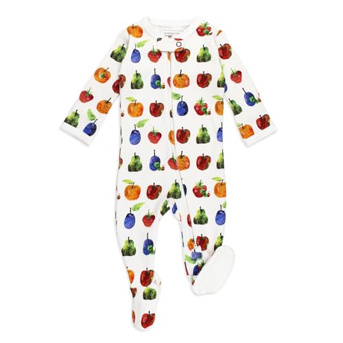 Image of L'ovedbaby Unisex Baby Organic 2-Way Zipper Footie