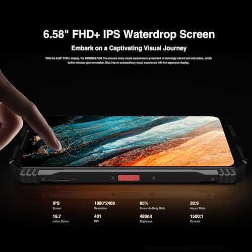 DOOGEE V30 Pro (2024) - Rugged 5G Smartphone med 200 MP Kamera