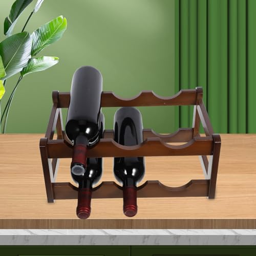 Soporte para botellas de vino diseño minimalista Alipis miniatura 2