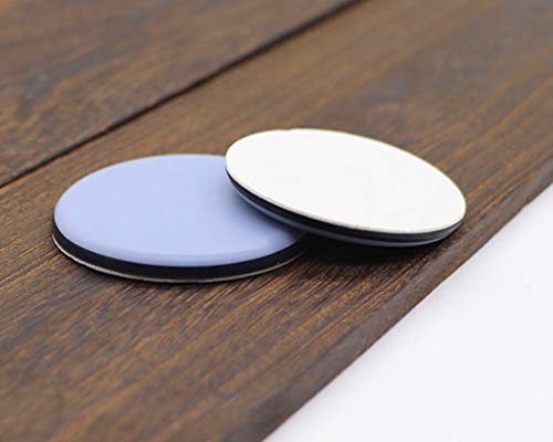 Alimitopia 20Pcs Furniture Glide,Heavy Duty Stick-On Teflon Slider Bumper Self-Adhesive Pad Floor Protector For Chair Table Sofa Appliances(Φ25Mm Or 1.0") #TOP3