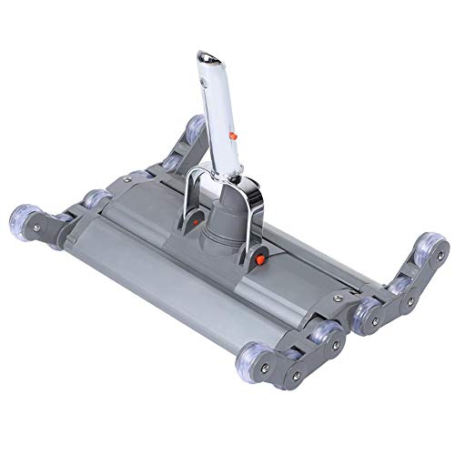 Aspirador de pó de piscina, equipamento de limpeza de piscina com cabeça de sucção de sujeira, liga