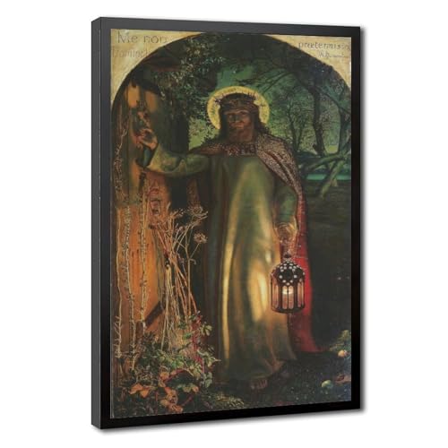 Tableau Jésus Christ William Holman Hunt impression premium sur toile