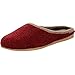 Produktbild Helmut Trunte Damen Filz Hausschuh Pantoffeln in Rot mit Poro Sohle - Qualität aus dem Erzgebirge. rot Gr. 38