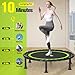 ZCMHAXJ Foldable Mini Trampoline, 40