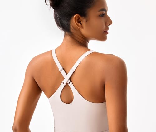 Image of Persit Womens Tennis Dress with Adjustable Straps & Built-in Bra & Shorts Workout Athletic Golf Exercise Dress