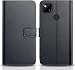Produktbild YNMEacc Hülle für Google Pixel 4a 4G Handyhülle, Premium Handy Schutzhülle, Leder Wallet Tasche Flip Brieftasche Schale für Google Pixel 4a 4G Case 5.81" - Schwarz