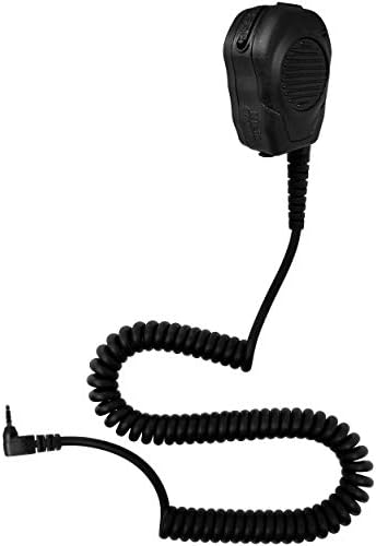 Klein Electronics Valor Remote Speaker Microphone and Push-to-Talk (PTT) with 3.5mm Connector, Compatible with Microsoft Teams Walkie Talkie App for Android Phones