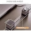 Executive Desk - Modern l Shaped Executive Desk with Drawers, Executive Office Desk with Light Strip, Office Desk l Shape with Multi-Function Cable Box, No Installation Required (94.5)